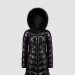 High-quality Moncler Fulmarus down jacket in black, sizes 1-4.