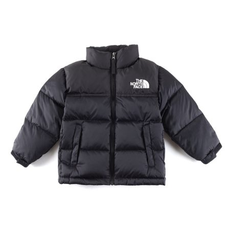 Guangzhou high-end The North Face kids' lightweight down jacket, fashionable and warm. High cost-performance, durable design, comfortable for children.