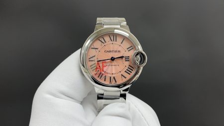 Today's recommendation: Cartier Blue Balloon pink dial 33mm Japanese movement top quality shipping real photos