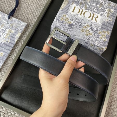 Dior new wide 3.5cm steel hardware, top grain leather with classic letter fabric, original CD buckle, perfect edge.